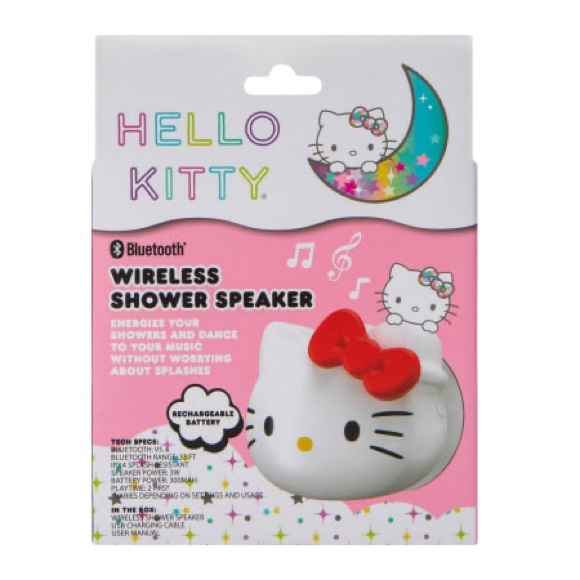 Hello Kitty® Wireless Shower Speaker - New in Box - Picture 4 of 7